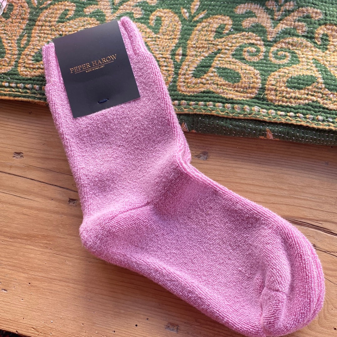 Ladies Organic Cotton Bed / Lounger Socks