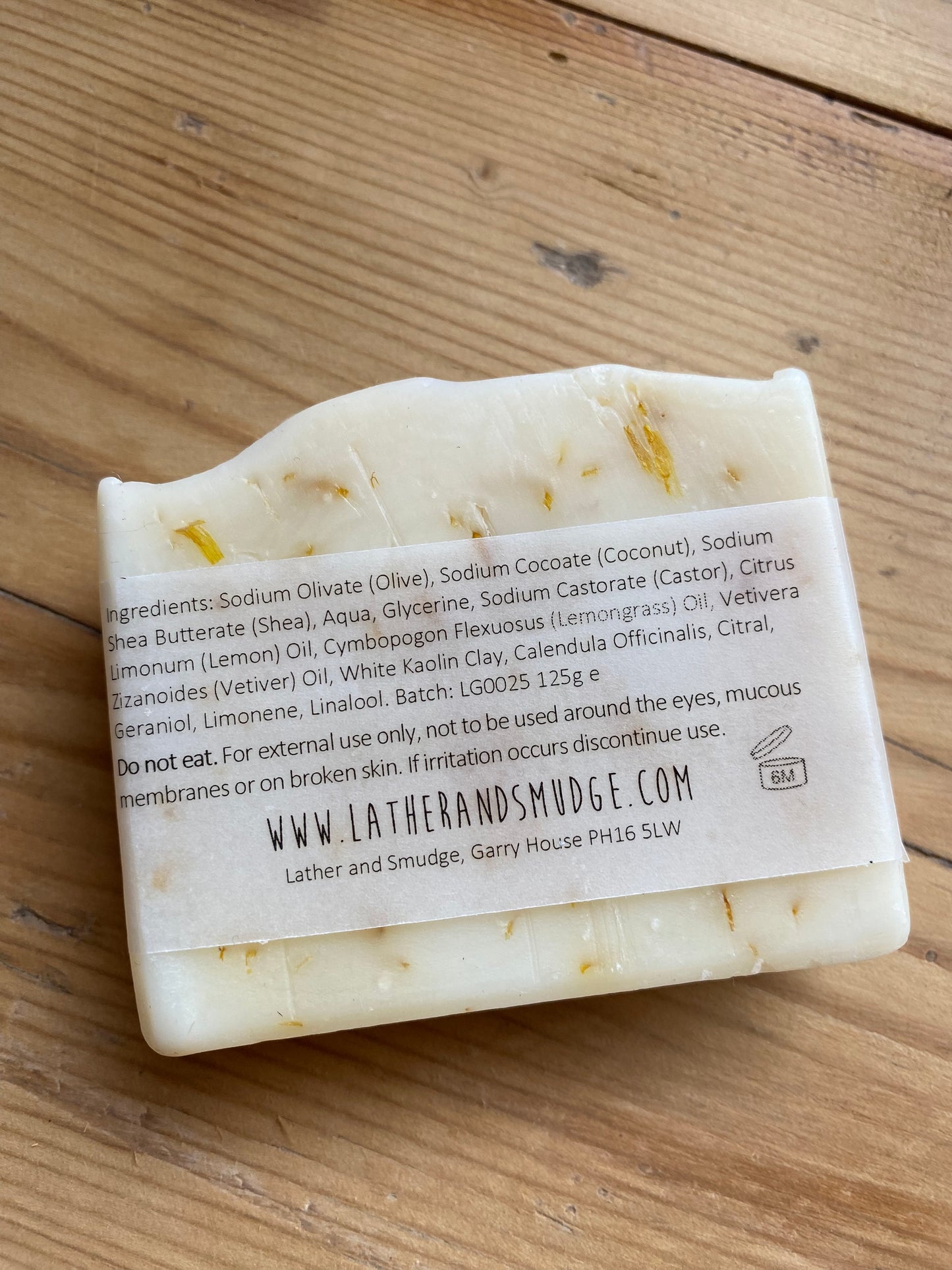 Soap - Hand made, Natural - Lemon Grove