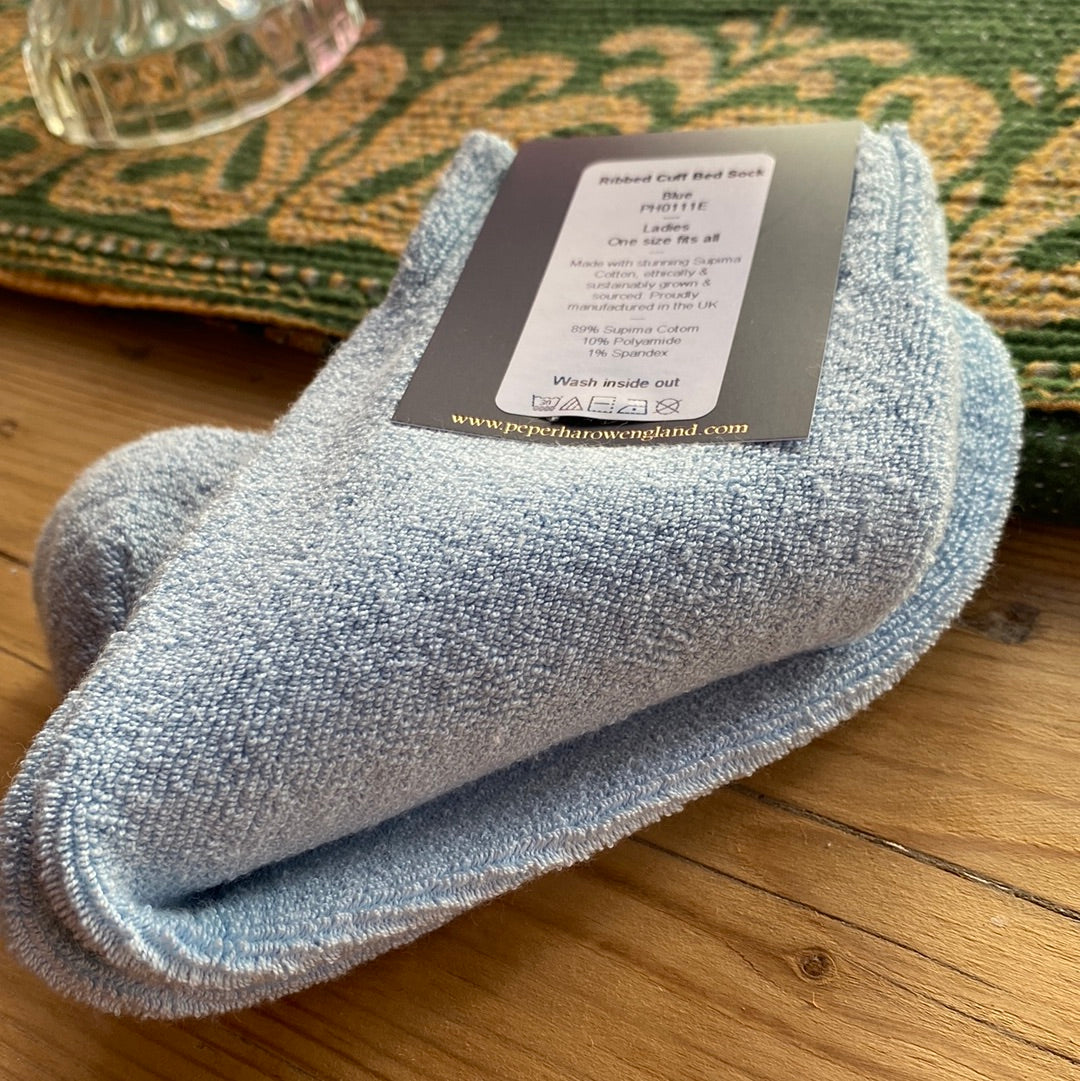 Ladies Organic Cotton Bed / Lounger Socks