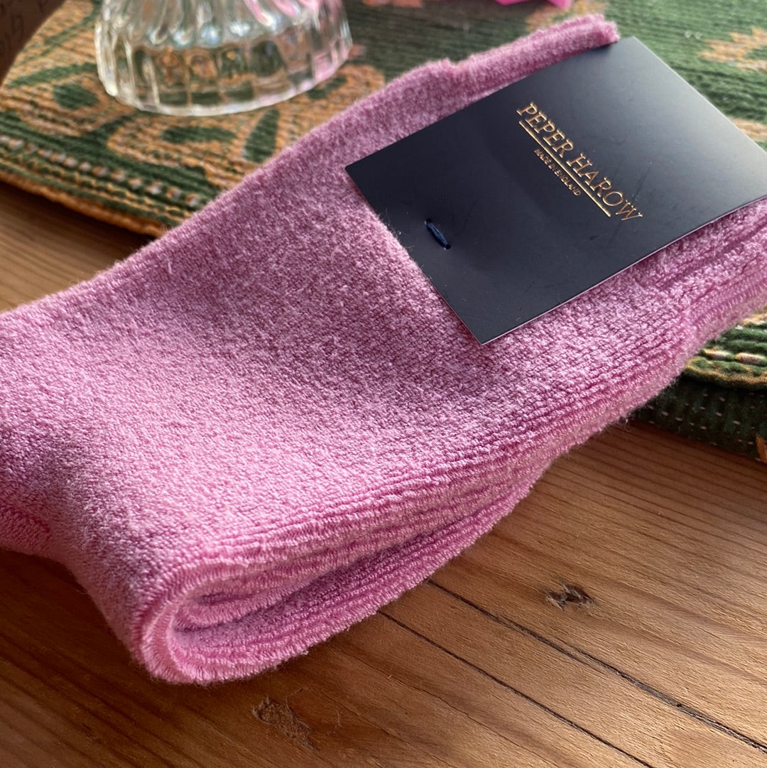 Ladies Organic Cotton Bed / Lounger Socks