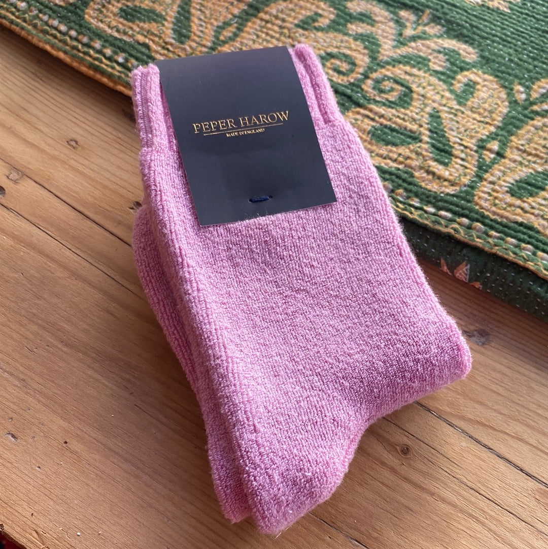 Ladies Organic Cotton Bed / Lounger Socks