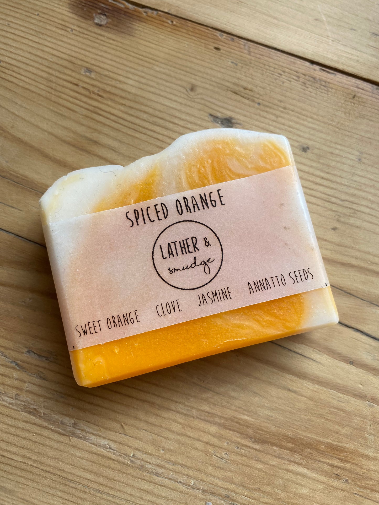 Soap - Hand made, Natural - Spiced Orange