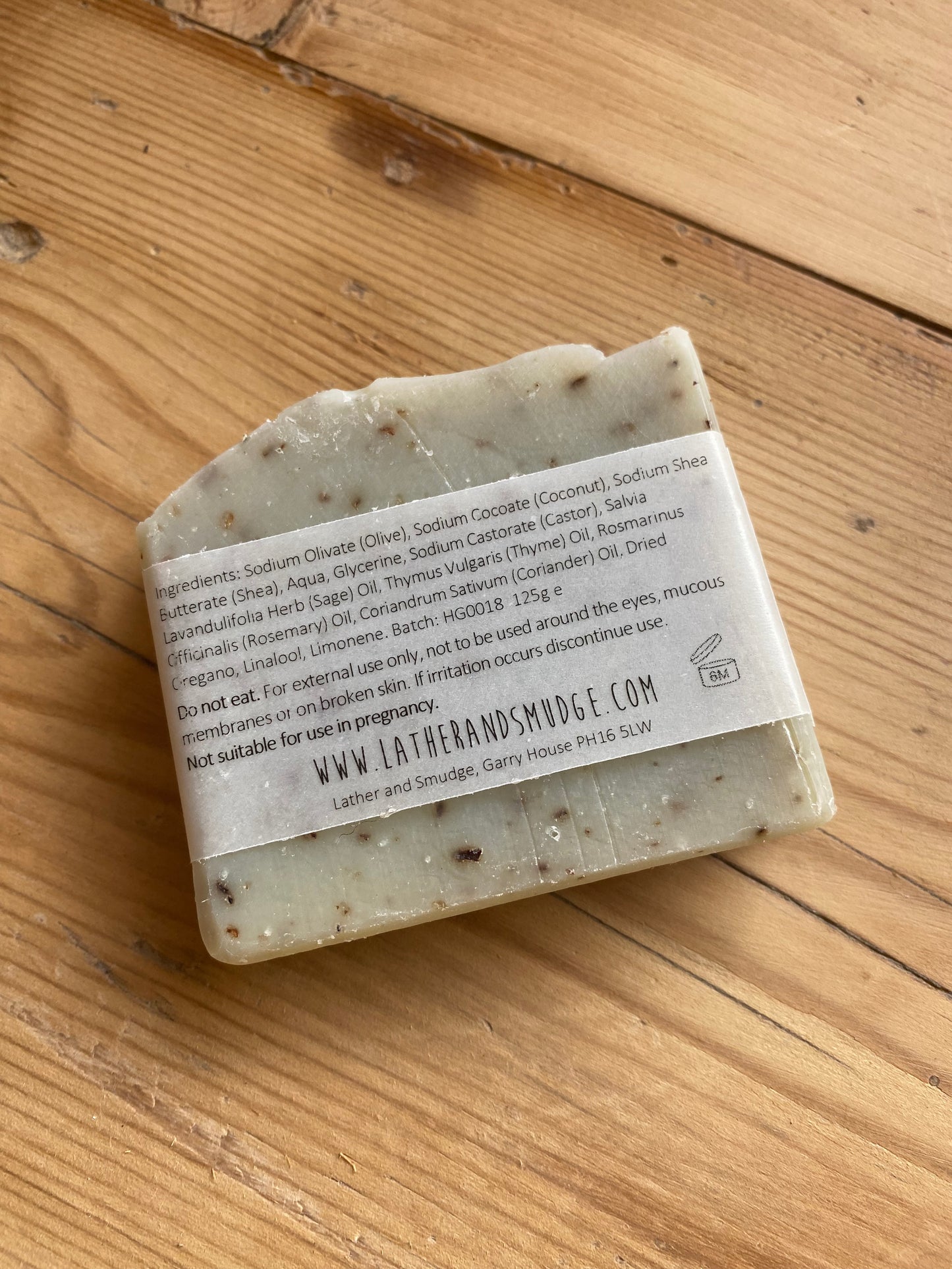 Soap - Hand made, Natural - Herb Garden