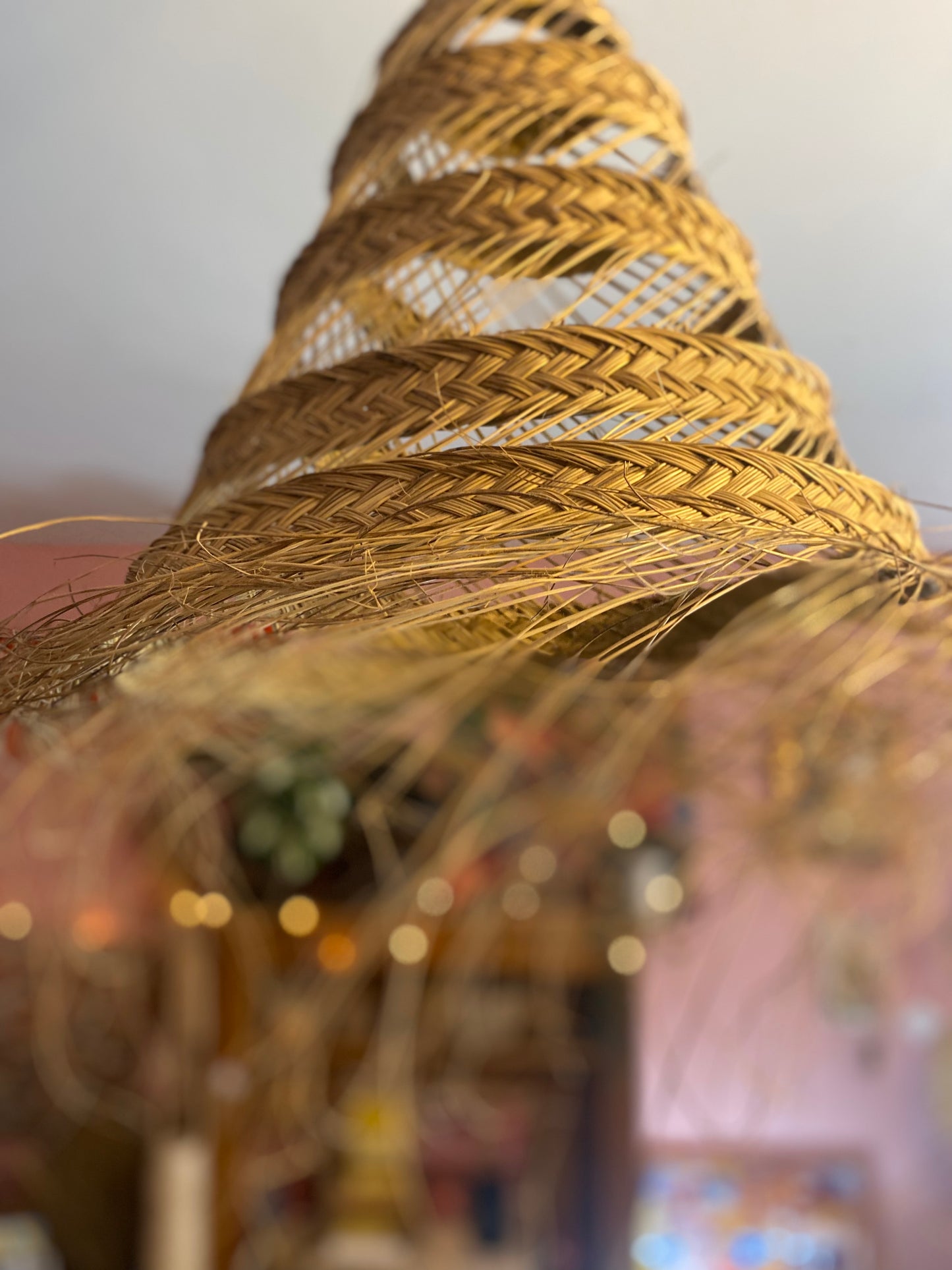 Hand Woven Grass Lightshade