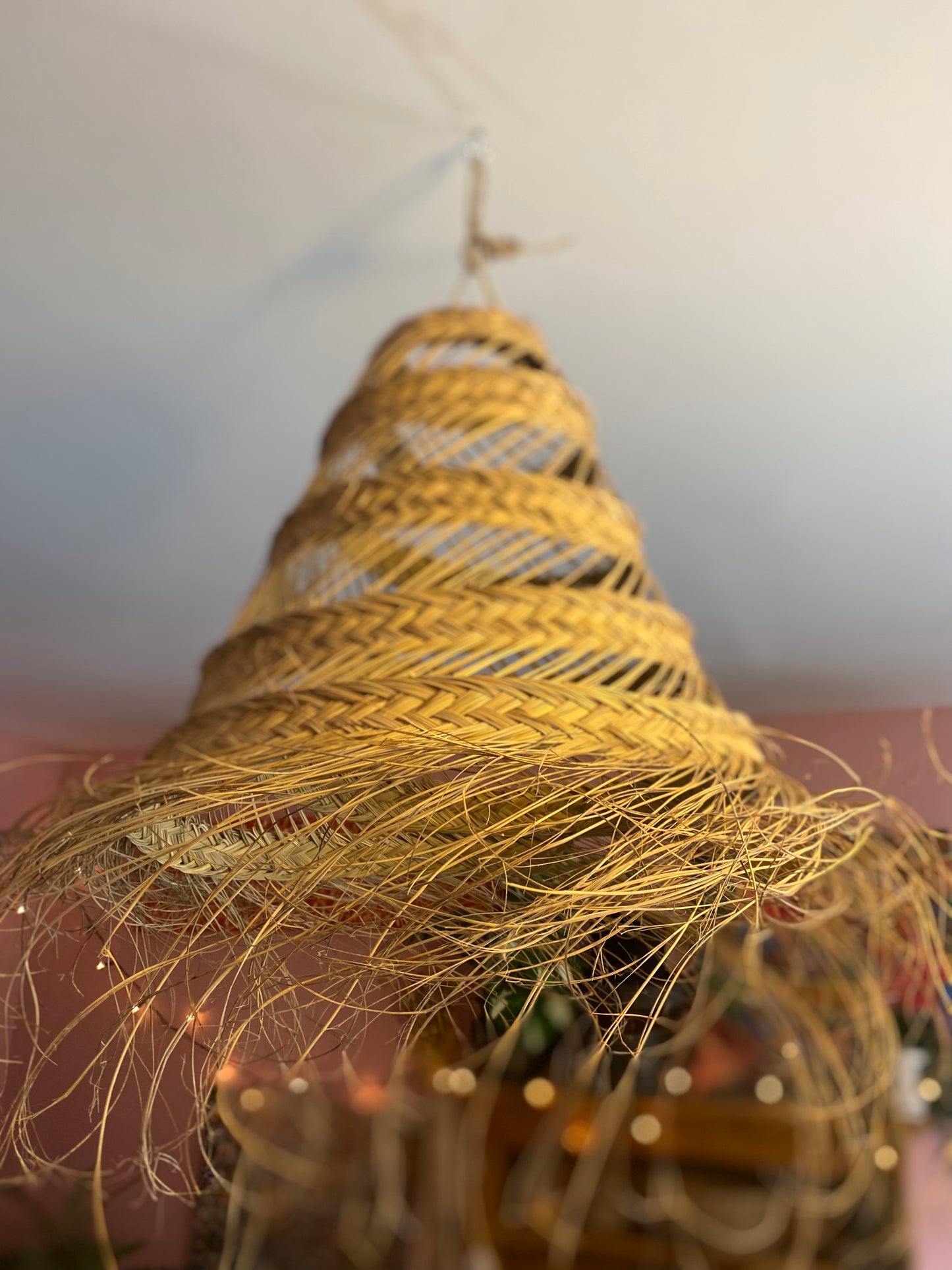 Hand Woven Grass Lightshade