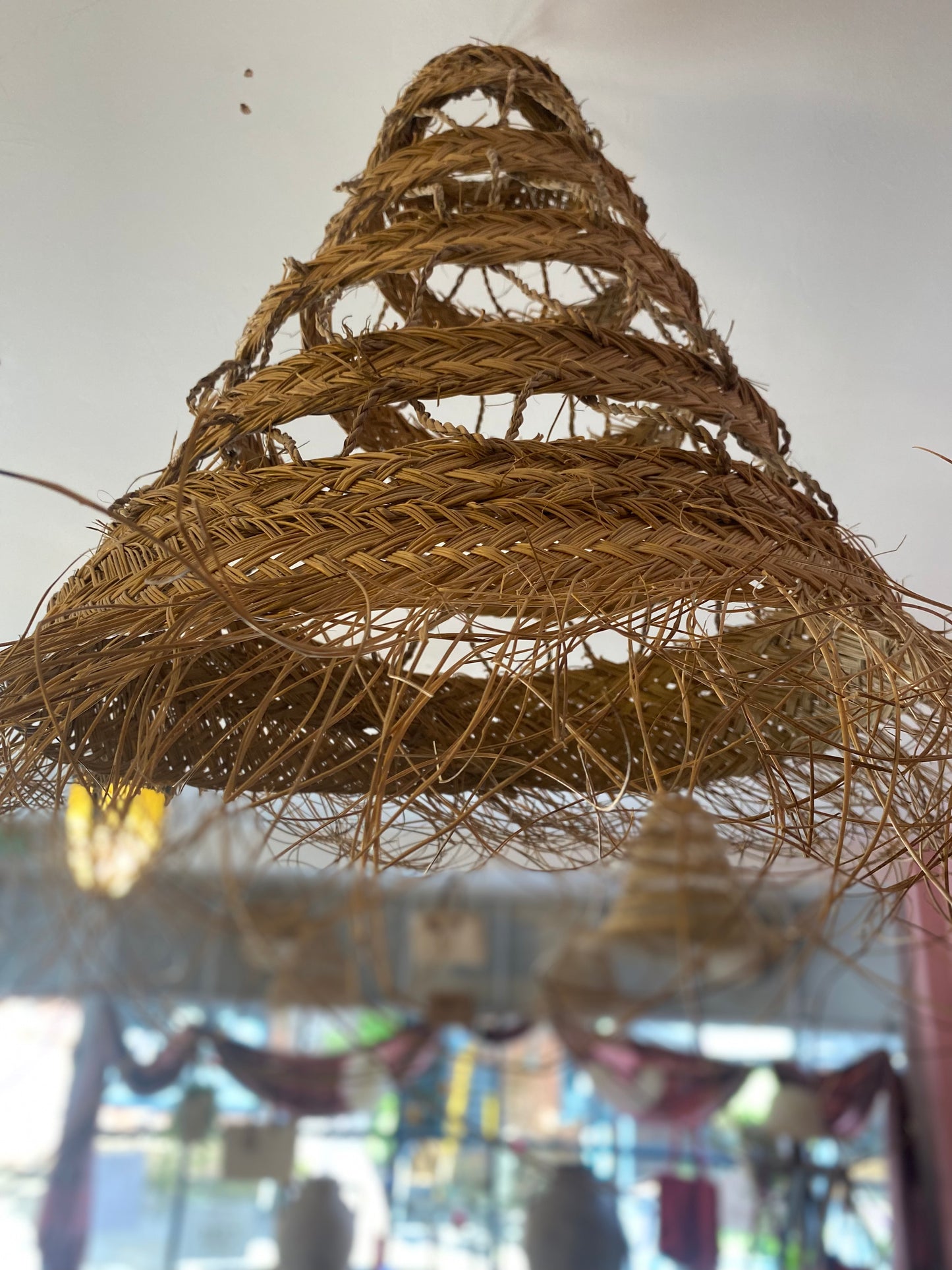 Hand Woven Grass Lightshade