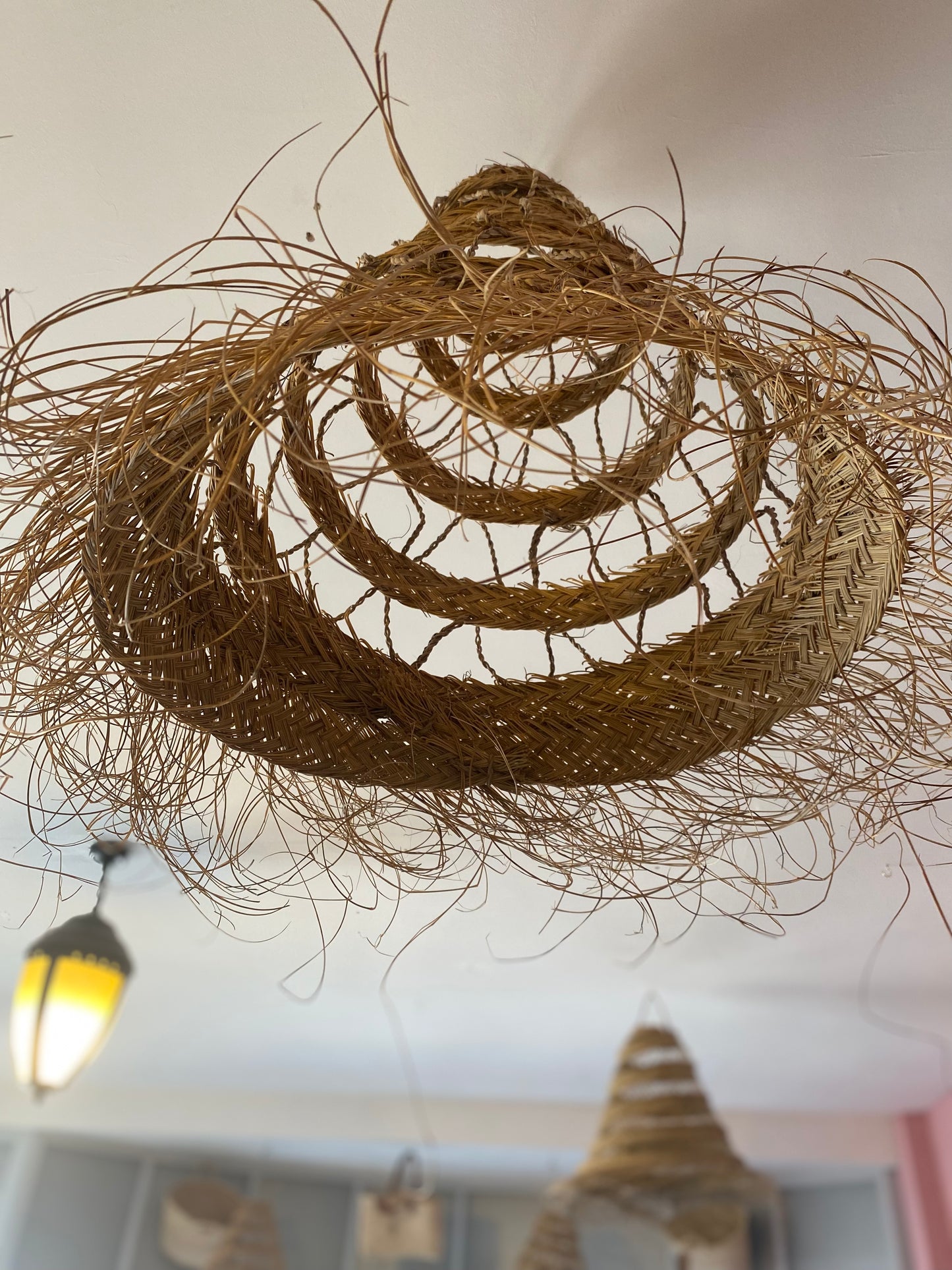 Hand Woven Grass Lightshade