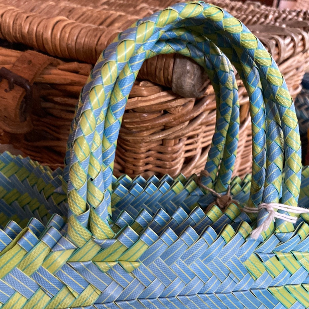 Shopper Basket Bag Made From Plastic Bottles