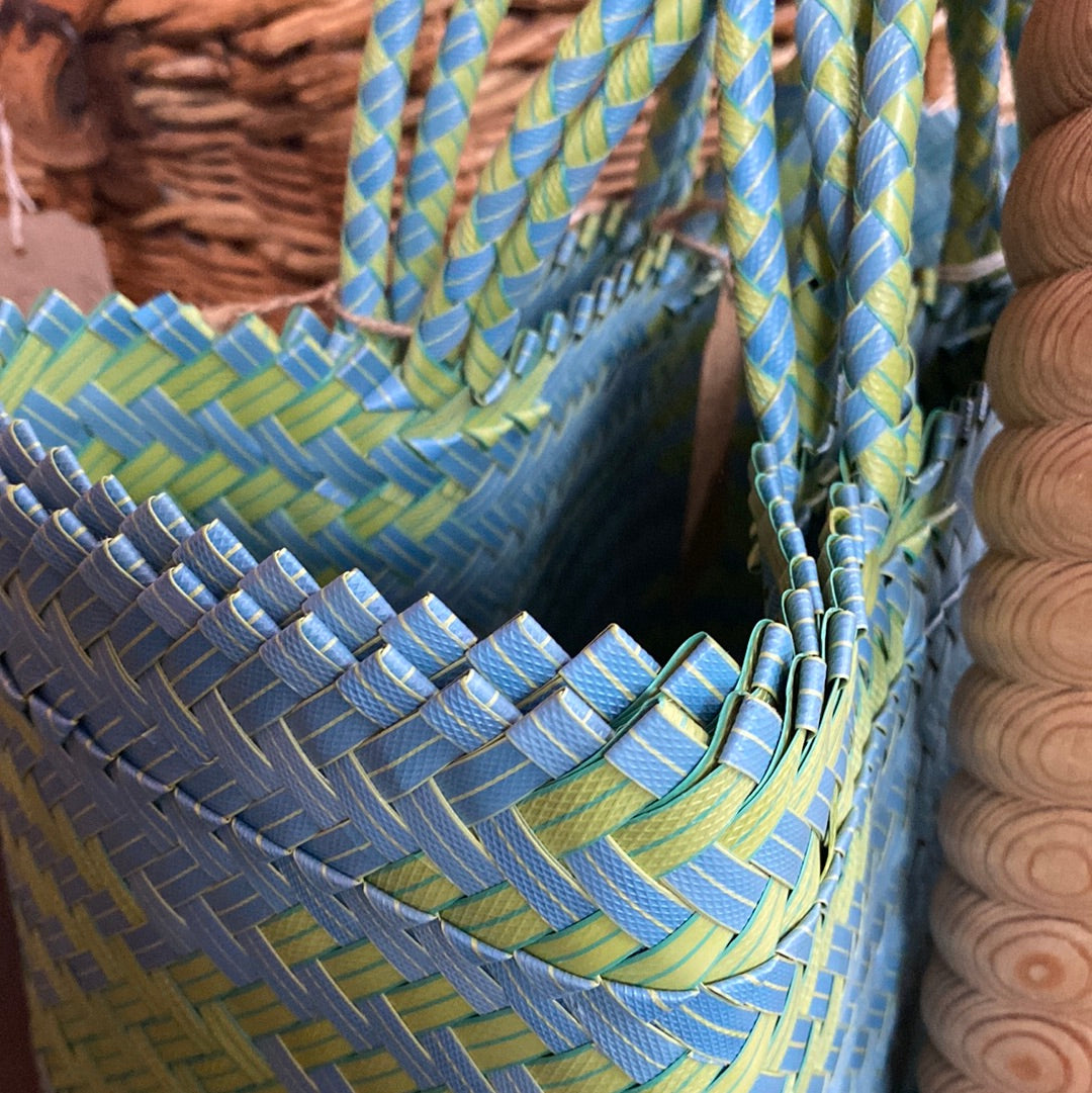 Shopper Basket Bag Made From Plastic Bottles