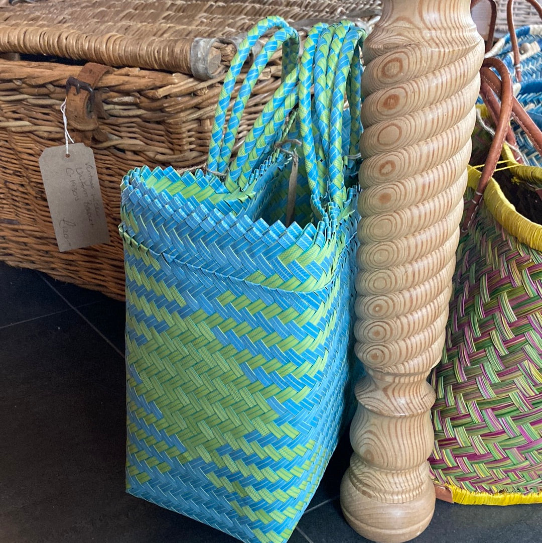 Shopper Basket Bag Made From Plastic Bottles