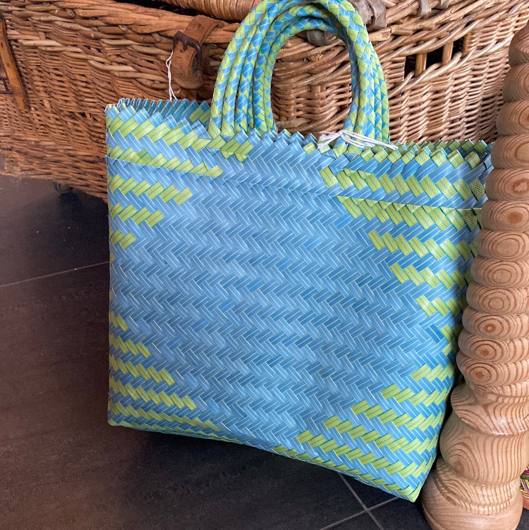 Shopper Basket Bag Made From Plastic Bottles