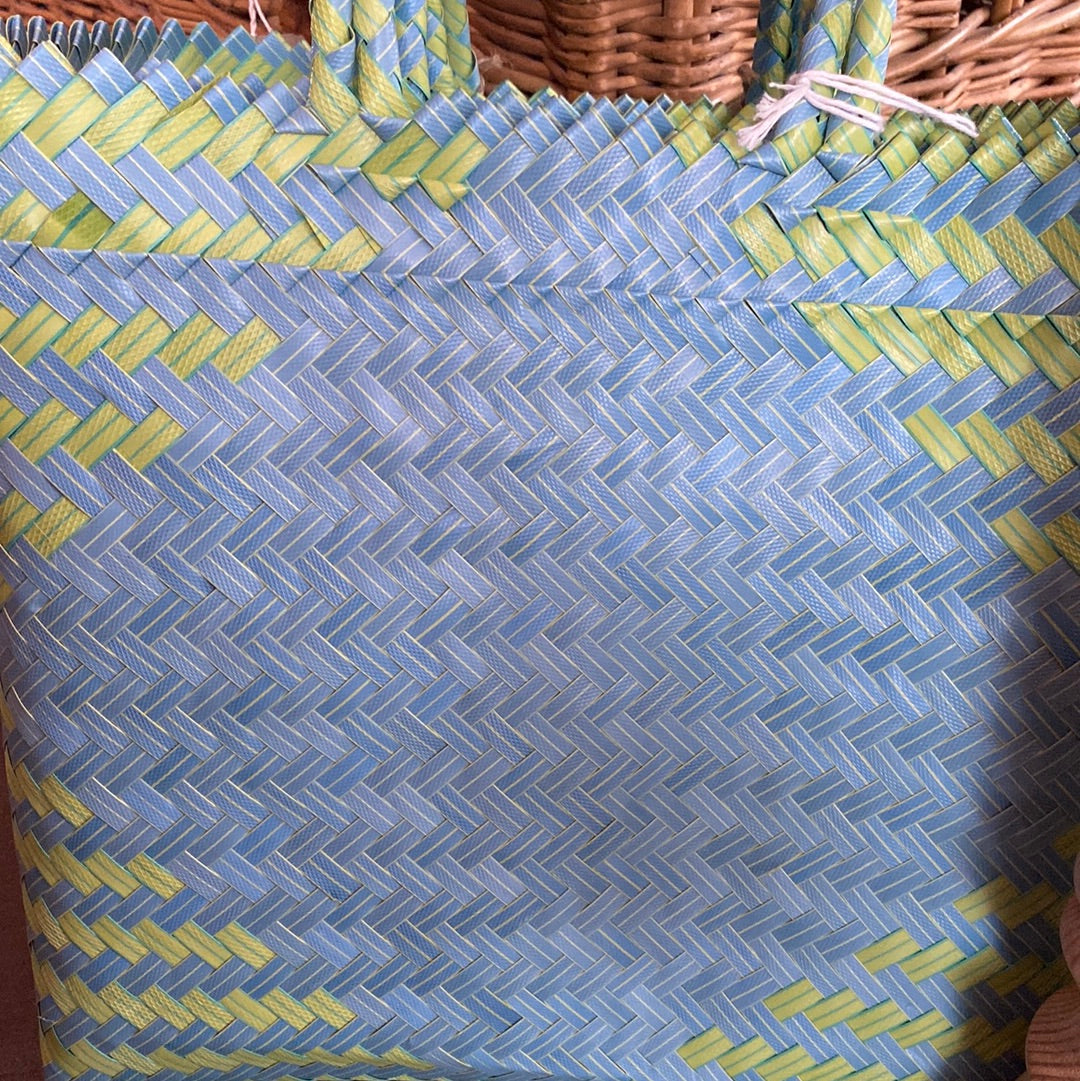 Shopper Basket Bag Made From Plastic Bottles